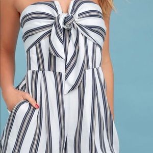 Lulus strapless romper